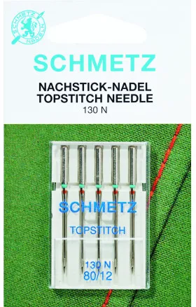 Schmetz Symaskinnåler Topstich 130N Str. 90 - 5 stk