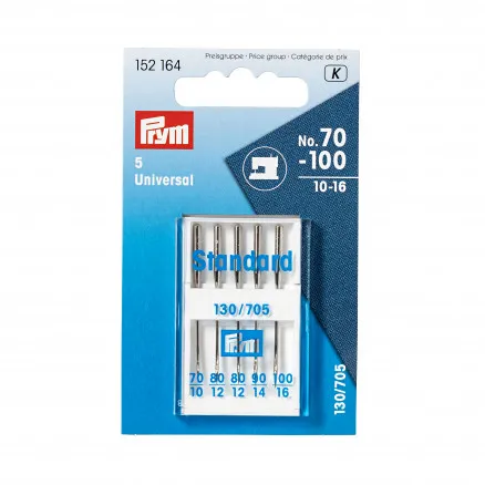 Prym Symaskinnåler Universal 130/705 Str. 70-100 - 5 stk